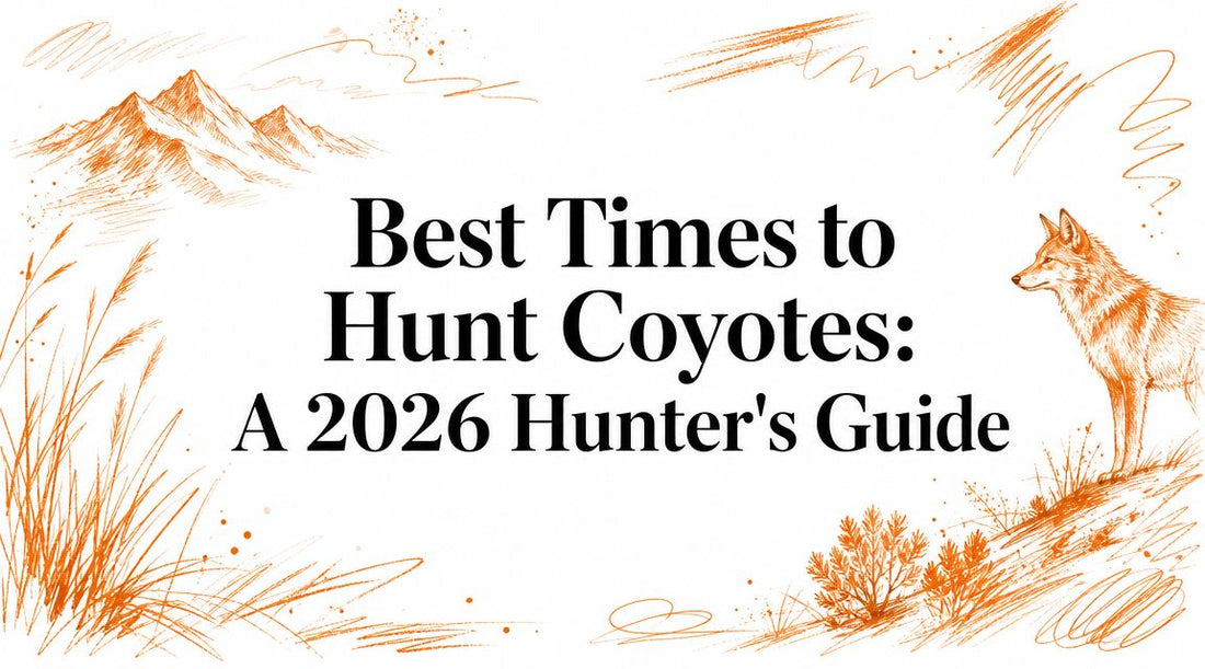 Best Times to Hunt Coyotes: A 2026 Hunter's Guide