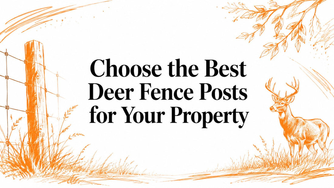 Choose the Best Deer Fence Posts for Your Property