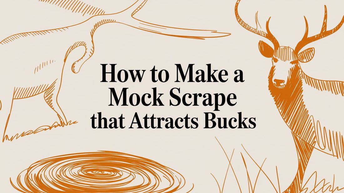 How to Make a Mock Scrape That Attracts Bucks