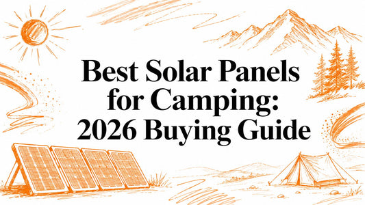 Best Solar Panels for Camping: 2026 Buying Guide