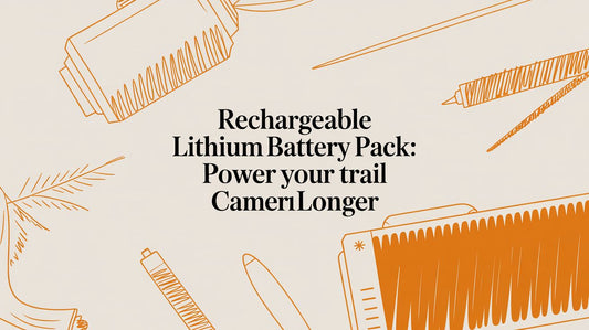 Rechargeable lithium battery pack: Power Your Trail Camera Longer