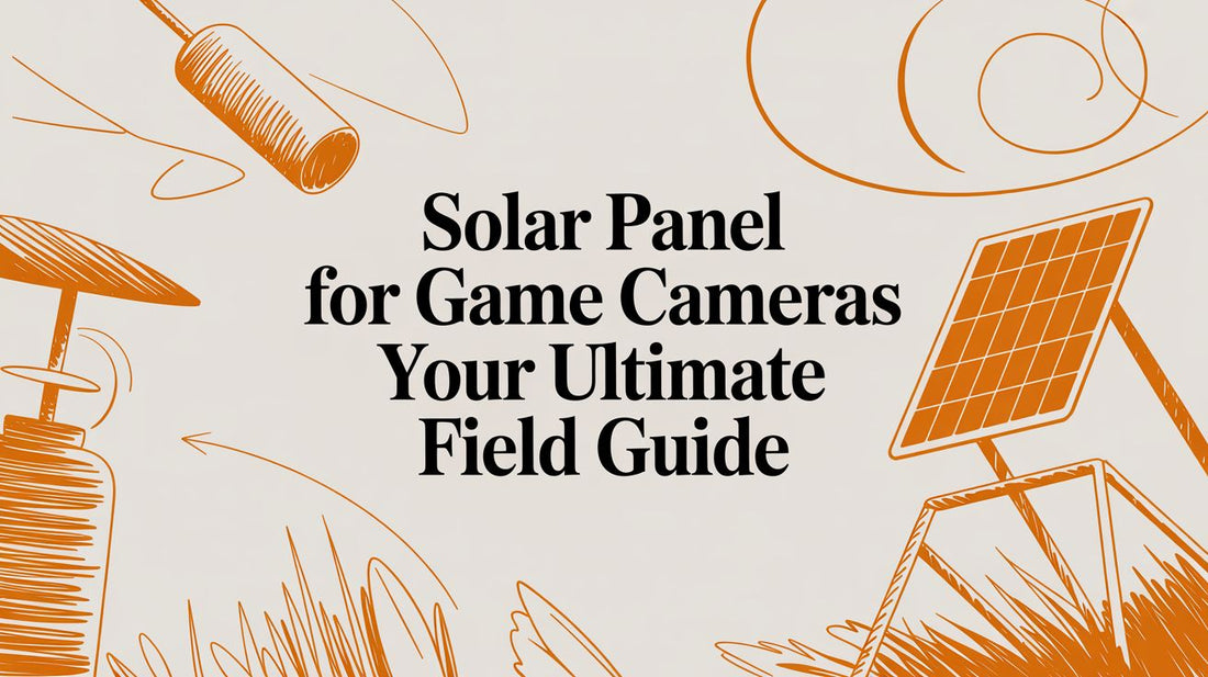 Solar Panel for Game Cameras Your Ultimate Field Guide