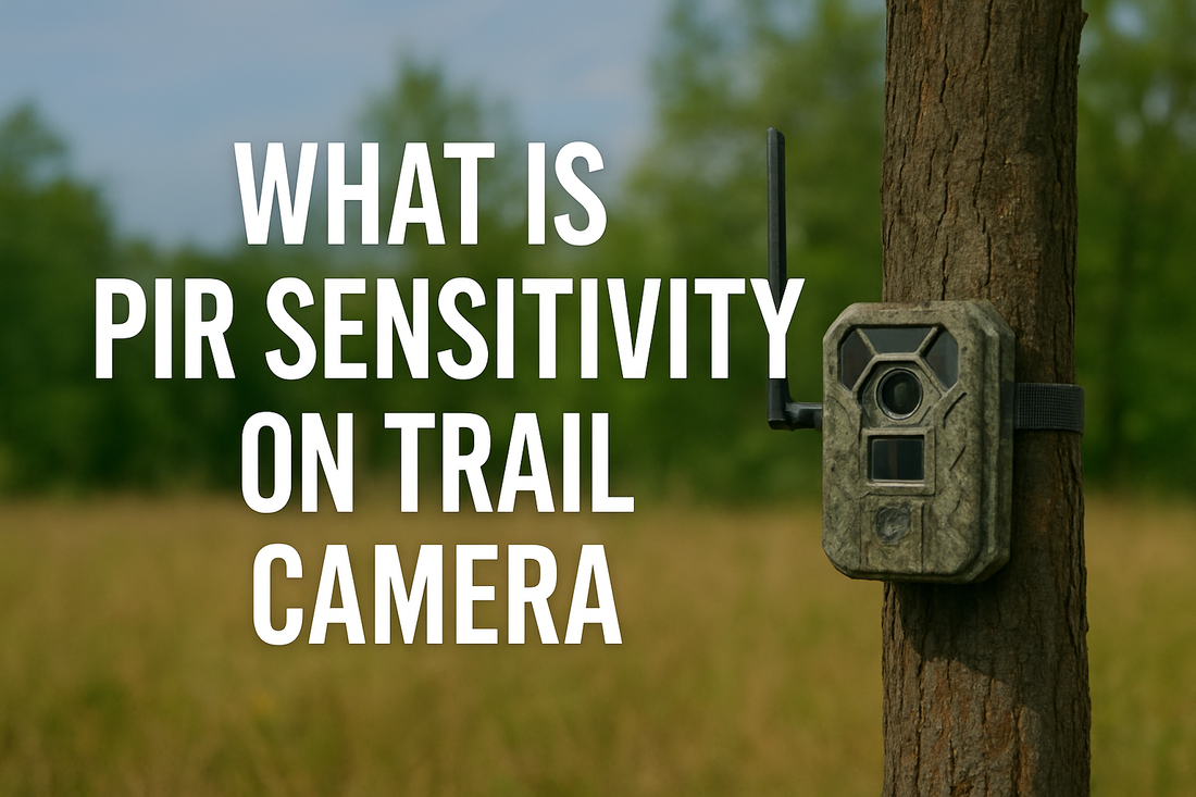 What is PIR Sensitivity on Trail Camera?