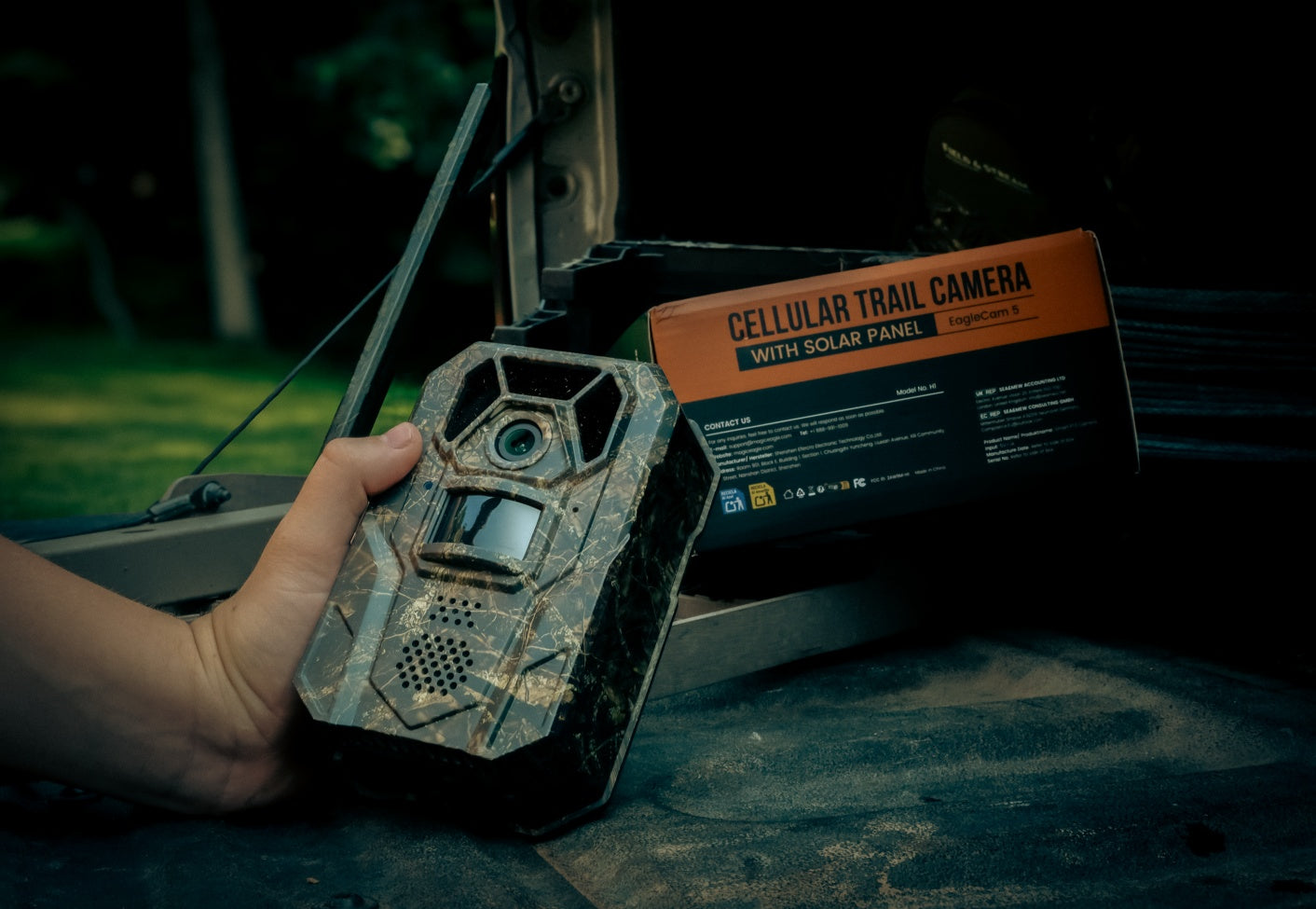 Magic Eagle® EagleCam 5 - Smart 4G Trail Camera